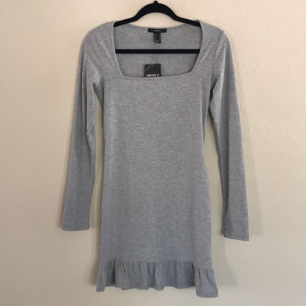 Forever 21 gray dress